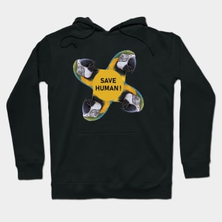 Save Human Hoodie